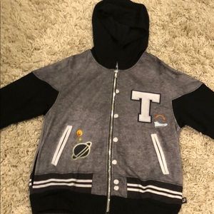 Terez zip up sweatshirt